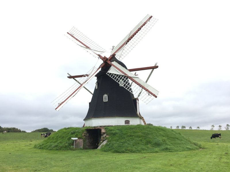 An old windmill, Denmark An old windmill, Denmark