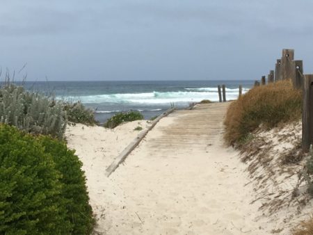 17 Mile Drive dune walk