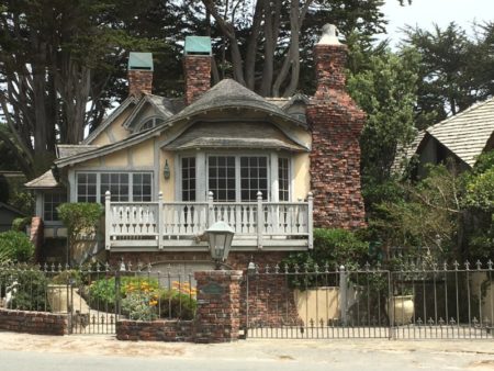 Carmel-by-the-Sea gingerbread house