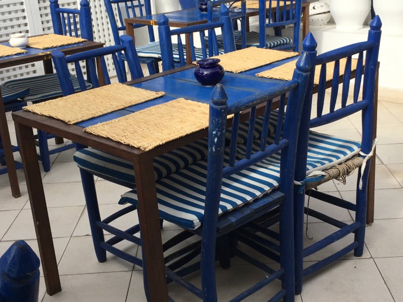 Places to visit in Essaouira, blue cafés Places to visit in Essaouira, blue cafés