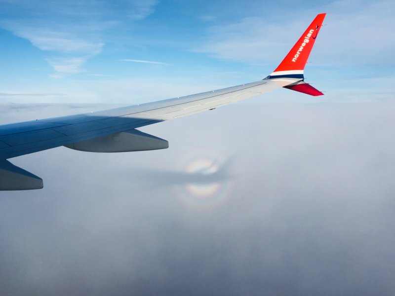 Flying across Europe