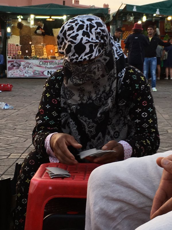 Jemaa el-Fna fortune teller Jemaa el-Fna fortune teller