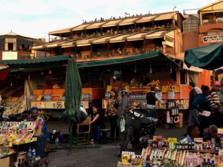 Jemaa el-Fna market square