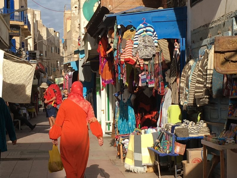 Places to visit in Essaouira, the souks Moroccan handicraft, Essaouira