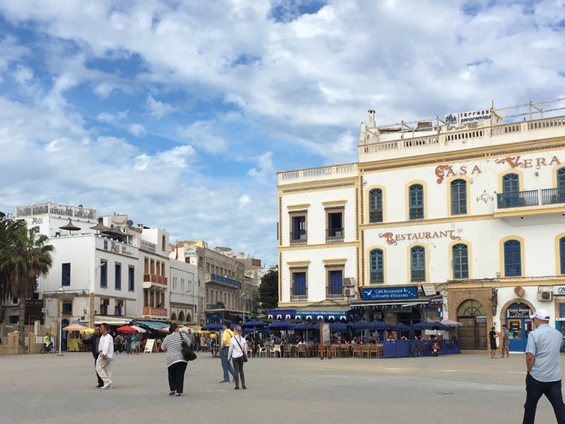 Places to visit in Essaouira: Place Moulay Hassan Place Moulau Hassan, Essaouira