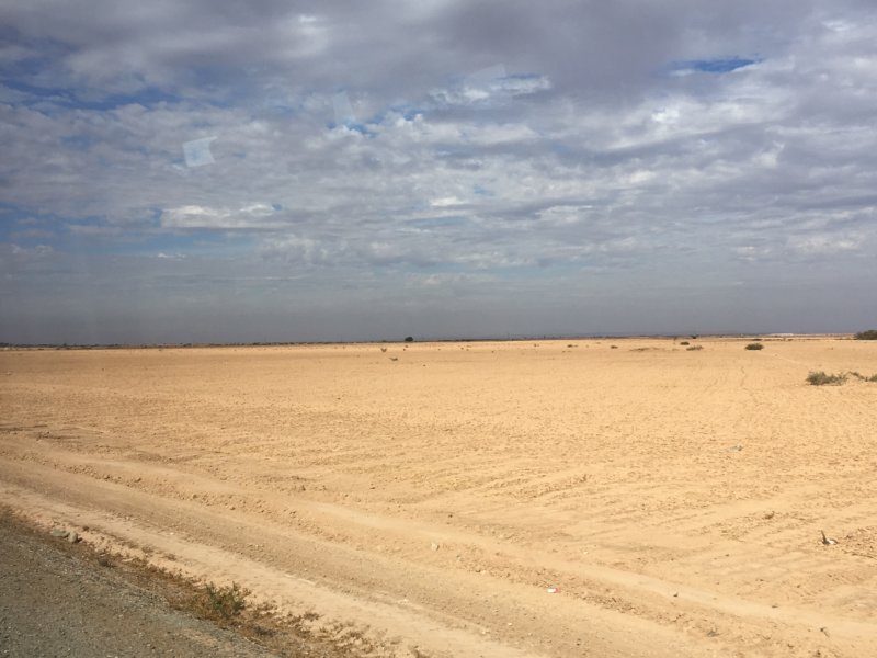Desert landscape, Marrakech to Essaouira Desert landscape, Marrakech to Essaouira