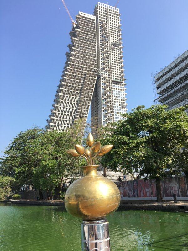 Building up Colombo, Sri Lanka
