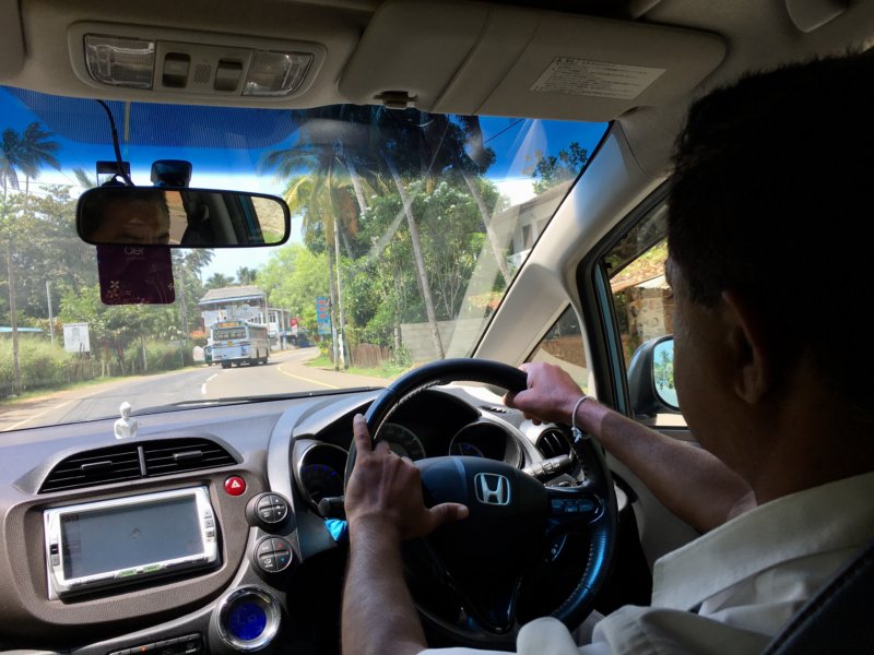 Driving in Sri Lanka