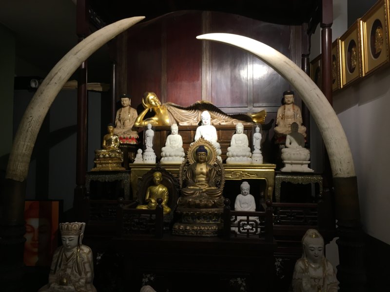Gangaramaya Temple interior, Colombo