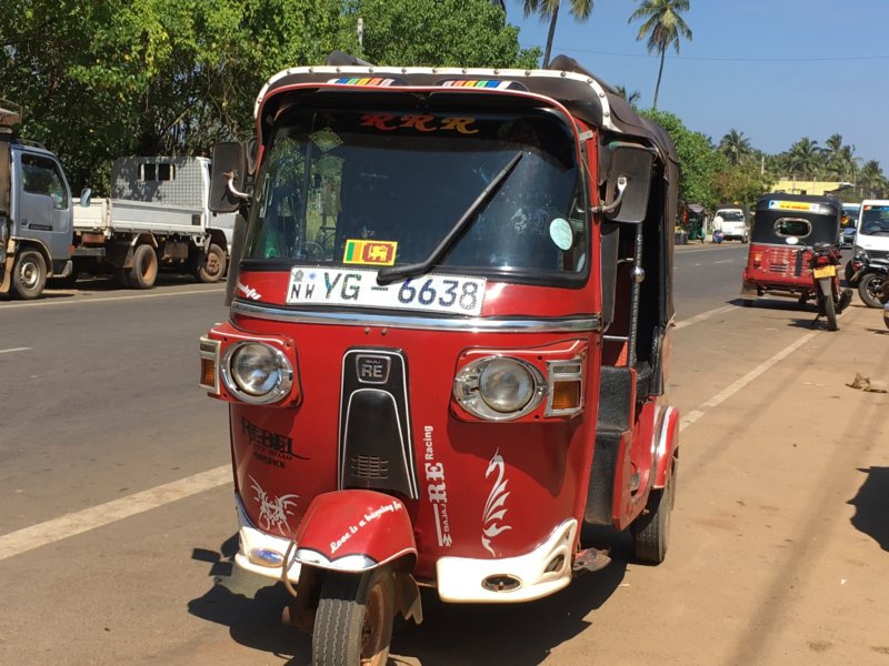 Kalpitiya main road, Sri Lanka