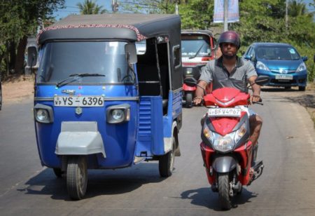 Sri Lanka West Coast traffic