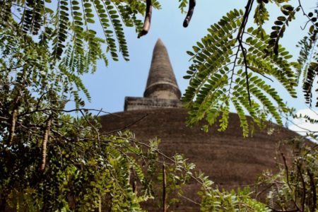 Dreaming about travel: Polonnaruwa stupa, Sri Lanka