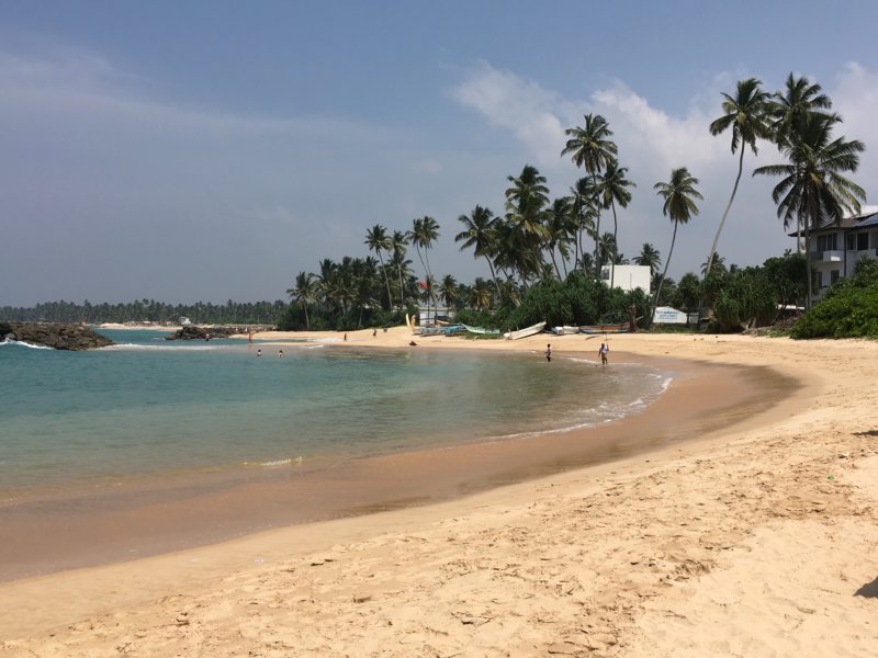 South Coast beach, Sri Lanka