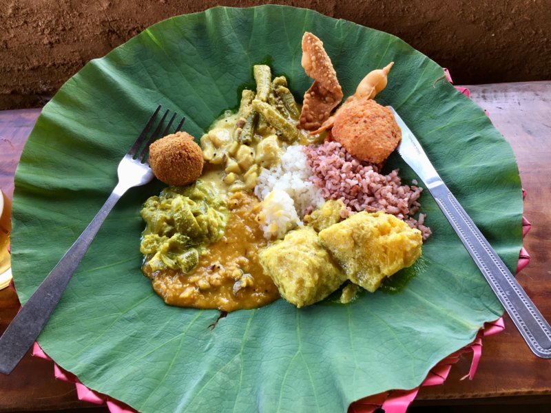 Sri Lankan village lunch