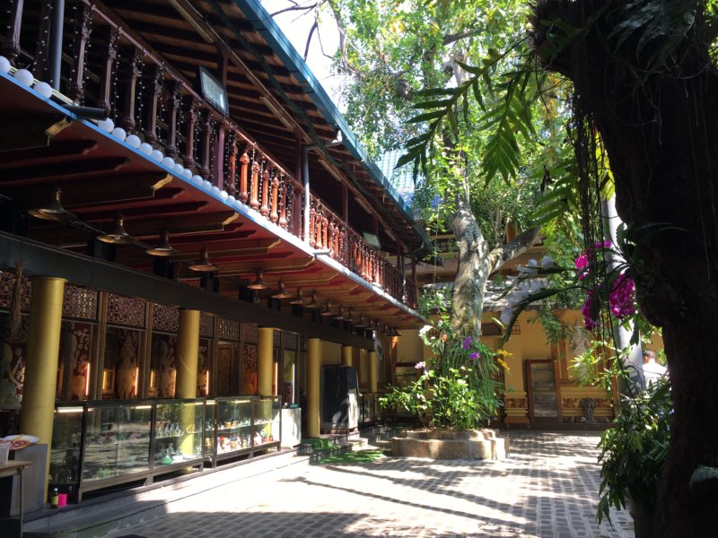 Temple and bo tree, Colombo