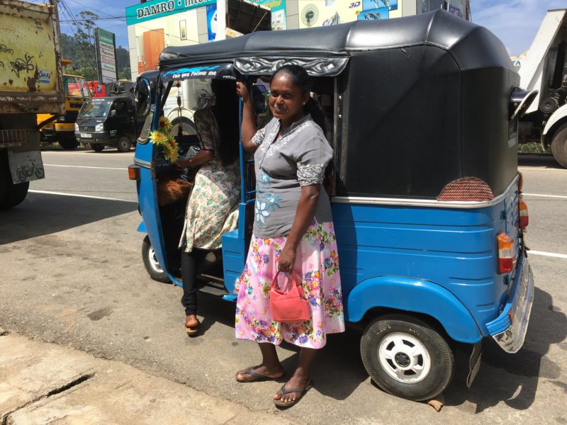 Tuk tuk owner, Sri Lanka
