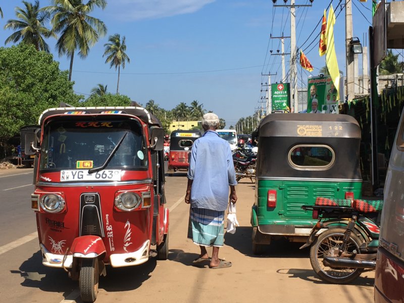 Tuk tuks and village life,