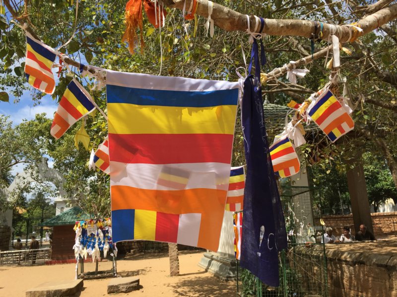 Buddhist flags