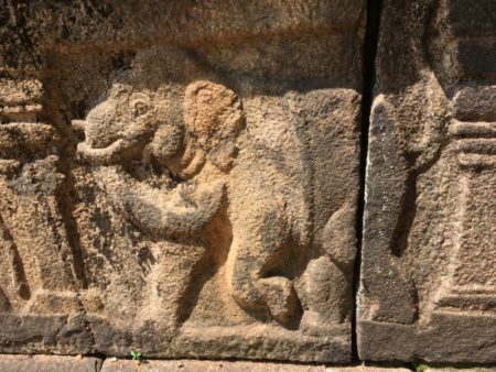 Council Chamber elephant carvings
