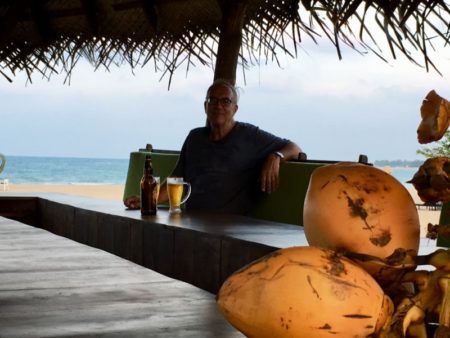 Lion beer at Maalu Maalu Resort