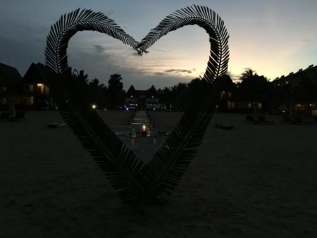 Dreaming about travel: dinner on the beach, Sri Lanka