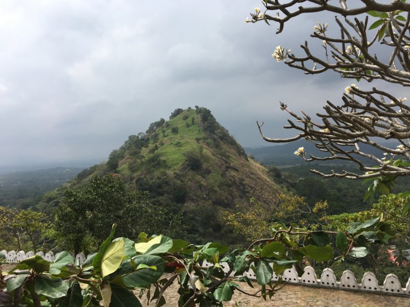 View from Dambulla Cave Temples