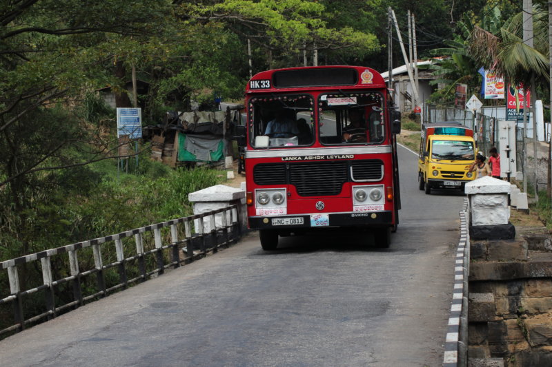 Bus from Kandy to Nuwara Eliya
