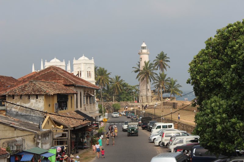 Galle Dutch town and lighthouse