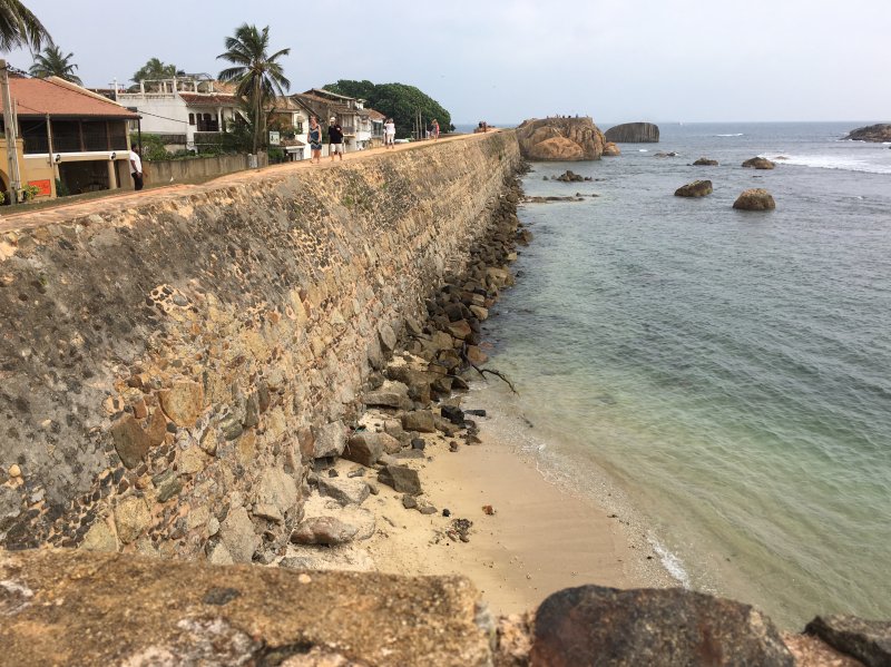 Galle Dutch town Sri Lanka, the ramparts