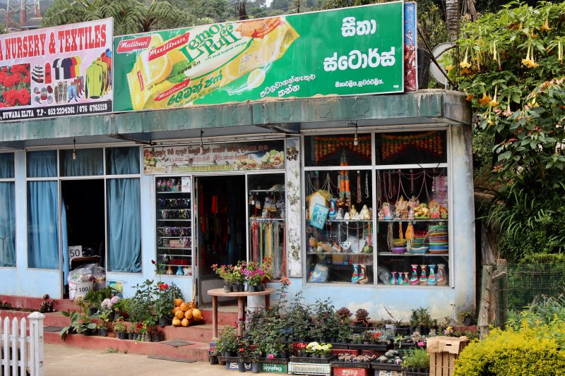 Nuwara Eliya garden shop