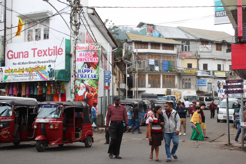 Nuwara Eliya city life, Sri Lanka