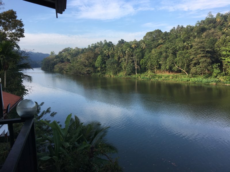 Mahaweli River view Our Kandy homestay Mahaweli River view