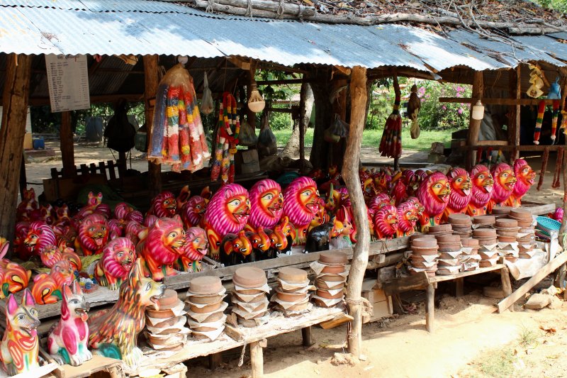Souvenirs and curd and honey, Sri Lanka's South Coast