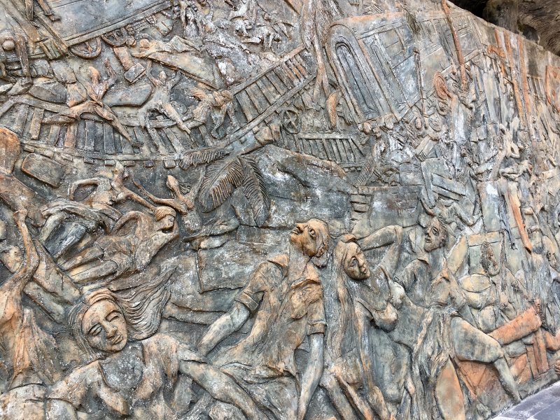 Sri Lanka's South Coast train clash monument