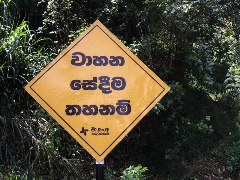 Washing cars not allowed