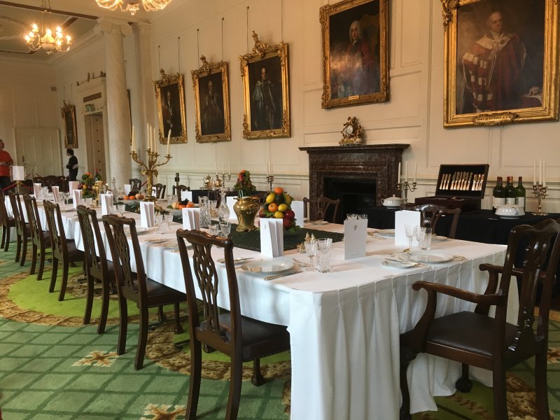 Dublin Castle dining room