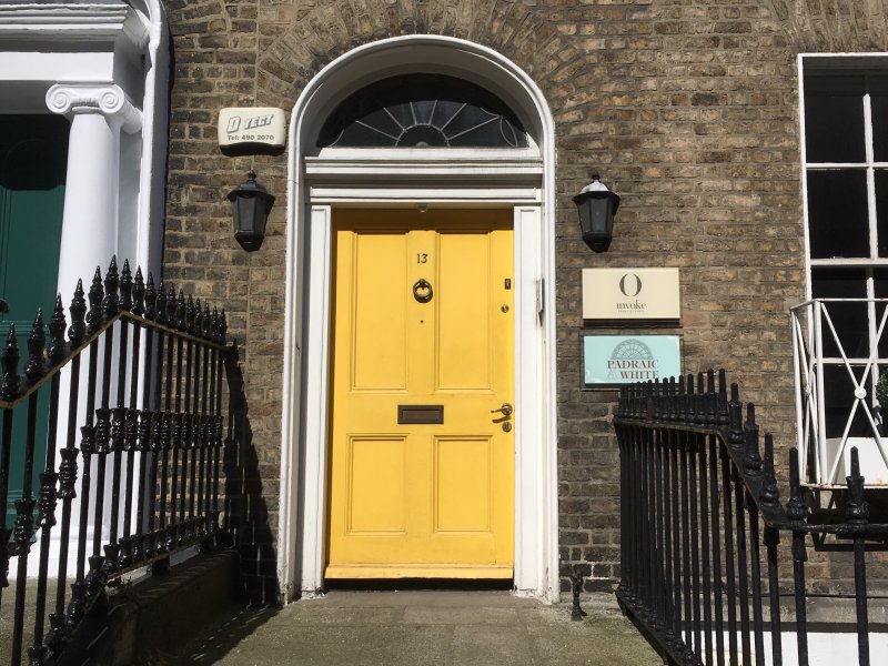A Dublin door