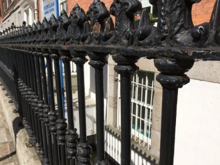 Dublin Georgian house gate