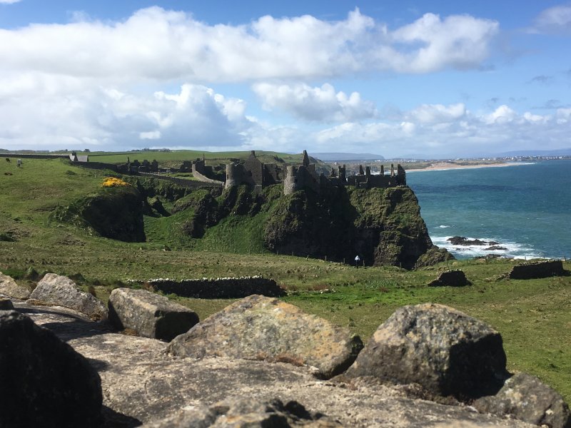 Giant's Causeway day trip Dunluce castle