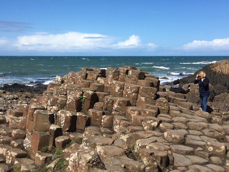 Giants Causeway stone columns