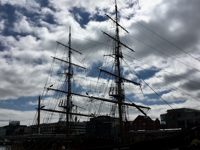 Jeanie Johnston, self-guided Dublin walking tour