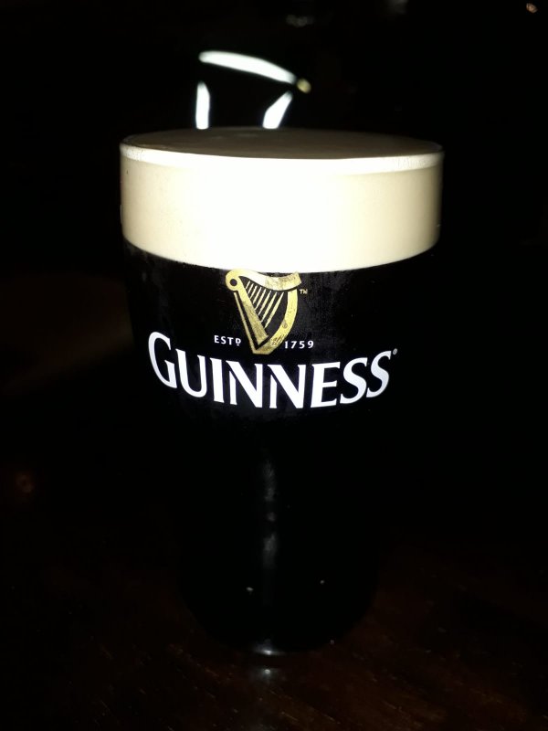 Pint of Guinness, self-guided Dublin walking tour
