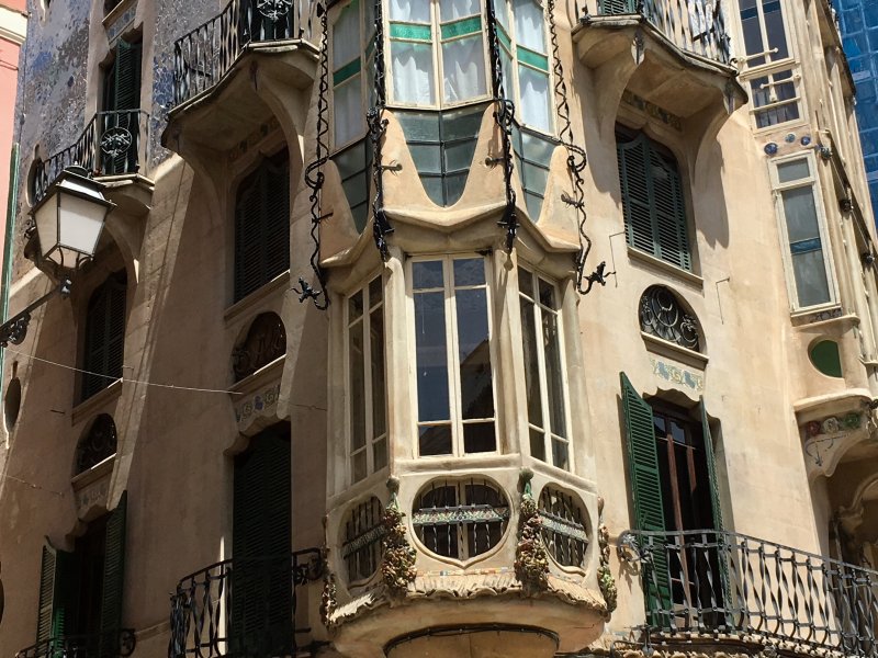 Can Forteza Rey, Palma Can Rei modernist building, Palma de Mallorca