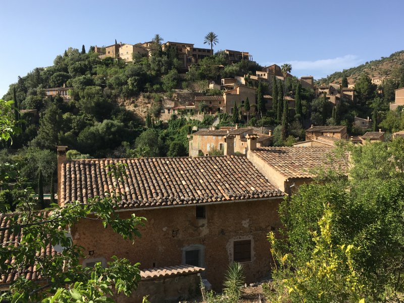 Deia, Serra de Tramuntana Hilltop village of Deia, Serra de Tramuntana