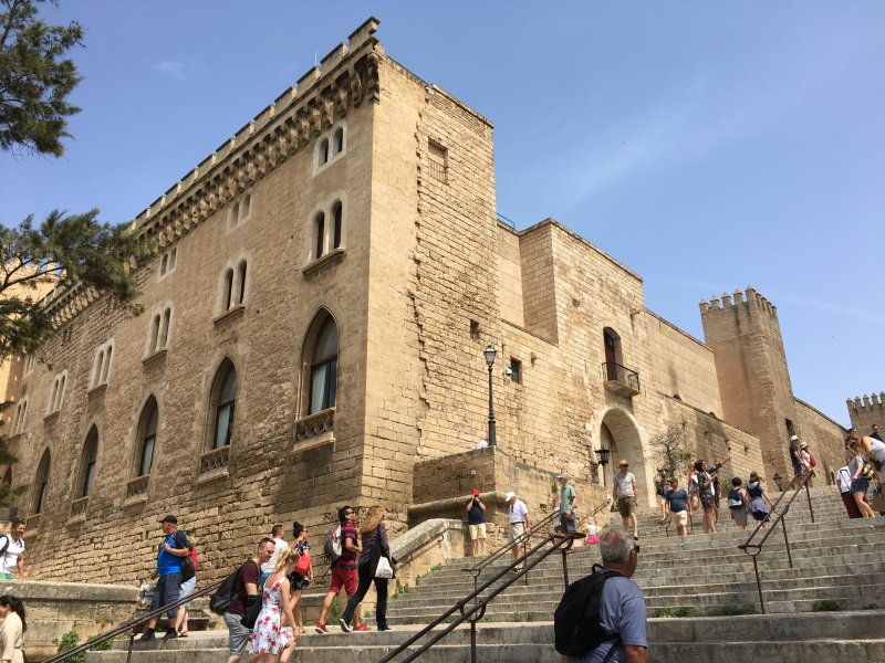 Palau d'Almudaina, Palma de Mallorca Palau d'Almudaina, Palma de Mallorca