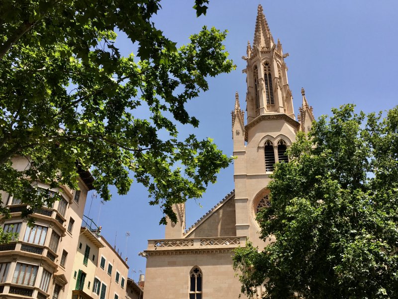 Church of Santa Eulalia Palma de Mallorca Church of Santa Eulalia