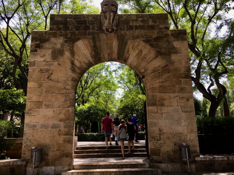 Park gate, Antoni Maura Park gate, Antoni Maura