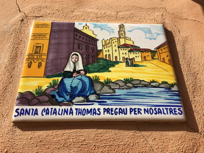 Santa Catalina Thomas tile, Valldemossa Santa Catalina Thomas tile, Valldemossa