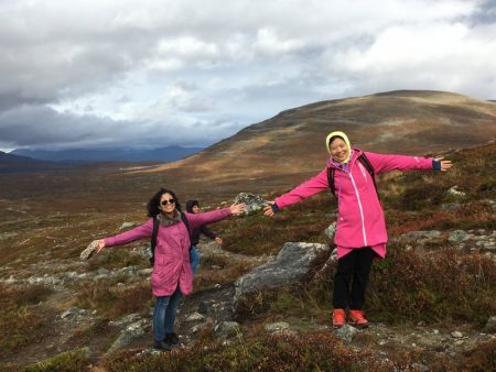 Autumn trip to Lapland, hiking in Kilpisjärvi