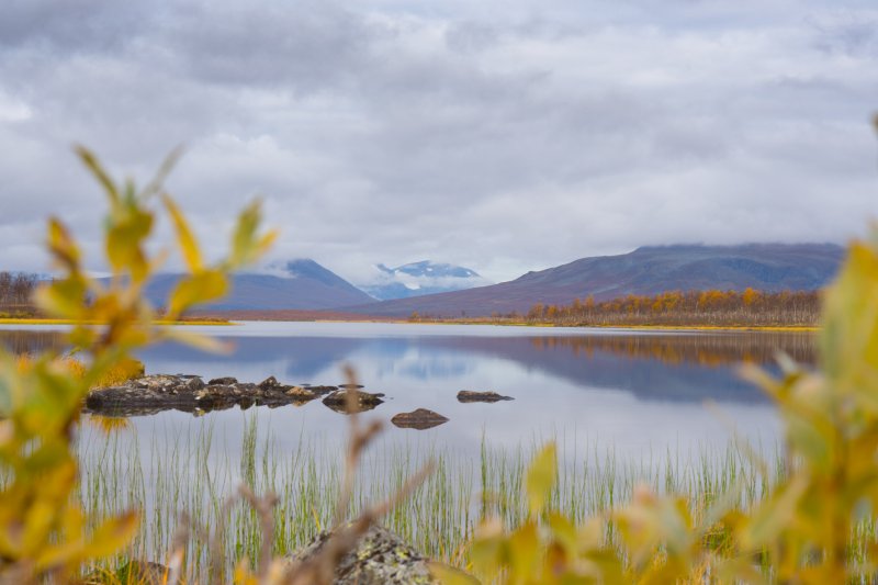 Lake view from the three nations border point